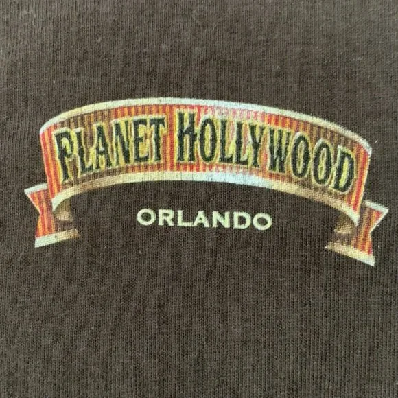 Vintage 1998 Planet Hollywood Orlando Florida Tee Jimmy Buffet Island Va… - Picture 10 of 15
